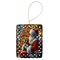 Edge Collections - 2.80" X 0.15" - Multicolor - Yorkshire Terrier Yorkie and Santa - 1 Piece